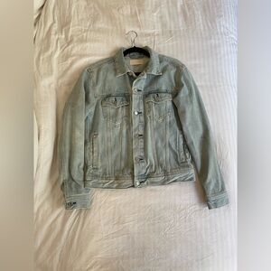 Everlane Bleached Denim Jacket